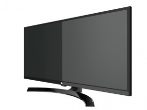 monitor lg ultrawide 34 inch 3D Model