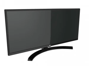 monitor lg ultrawide 34 inch 3D Model