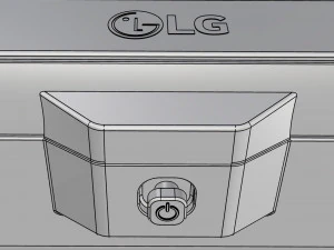 monitor lg ultrawide 34 inch 3D Model