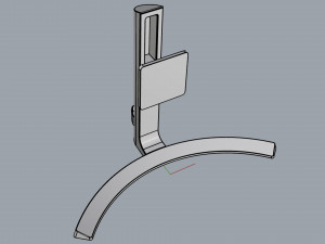 monitor lg ultrawide 34 inch 3D Model
