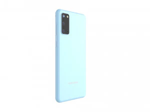 samsung galaxy s20 cloud blue 3D Model