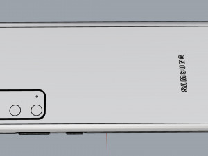 samsung galaxy s20 cloud blue 3D 模型