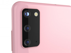 samsung galaxy s20 cloud pink 3D 模型