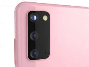 samsung galaxy s20 cloud pink 3D Model