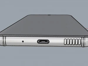 samsung galaxy s20 cloud pink 3D Model