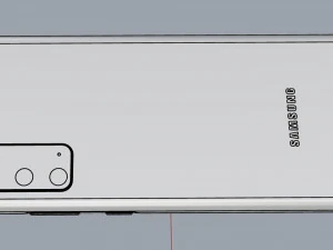 samsung galaxy s20 cloud pink 3D Model