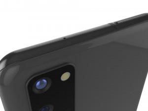 samsung galaxy s20 cosmic gray 3D Модель