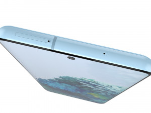 samsung galaxy s20 plus cloud blue 3D 模型