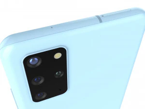 samsung galaxy s20 plus cloud blue 3D Model
