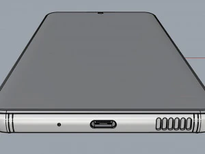 samsung galaxy s20 plus cloud blue 3D Model