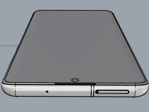 samsung galaxy s20 plus cloud blue 3D Model