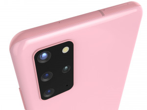 samsung galaxy s20 plus cloud pink 3Dモデル