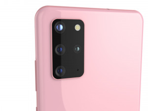 samsung galaxy s20 plus cloud pink 3Dモデル