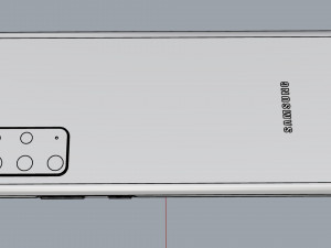 samsung galaxy s20 plus cloud pink 3Dモデル