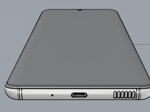 samsung galaxy s20 ultra cosmic black Model 3D