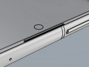 samsung galaxy s20 ultra cosmic black 3D Model