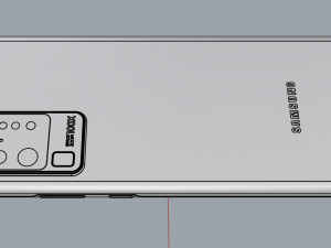 samsung galaxy s20 ultra cosmic gray Modelo 3D