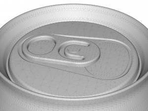 beverage can 350ml Modello di stampa 3D