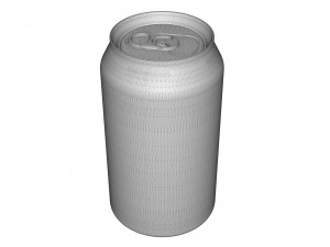beverage can 350ml Modello di stampa 3D
