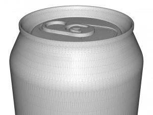 beverage can 350ml 3D Print Model