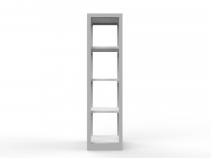 bookcase miniature with 3 different sizes 3D Print Model