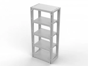 bookcase miniature with 3 different sizes 3D Print Model