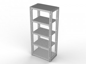 bookcase miniature with 3 different sizes 3D Print Model