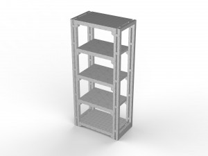 bookcase miniature with 3 different sizes 3D Print Model