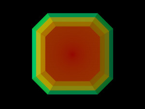 diamond asscher Modelo de Impressão 3D