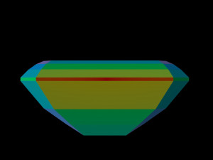 diamond emerald 3D Print Model