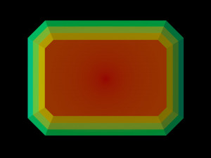 diamond emerald 3D Print Model