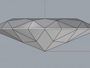 diamond marquise 3D 打印模型