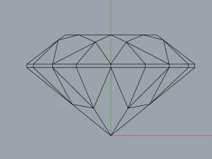 diamond marquise 3D Print Model