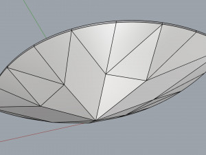 diamond marquise 3D 打印模型