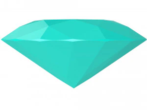 diamond oval 3D Print Model