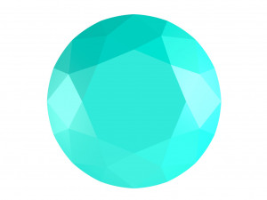 diamond round 3D Druckmodell