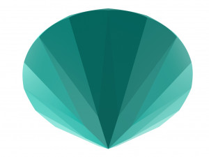 diamond round 3D Druckmodell