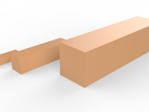 living room rack with 3 different sizes Model Cetak 3D