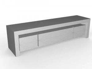 living room rack with 3 different sizes 3D Print Model