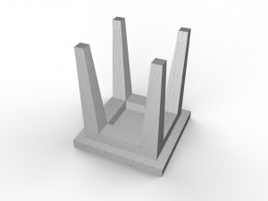 simple stool 3D Принт Модель