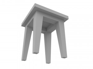 simple stool 3D Принт Модель