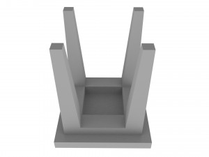 simple stool 3D Принт Модель