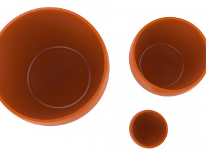vase for plant 03 with 3 different sizes Model do druku 3D
