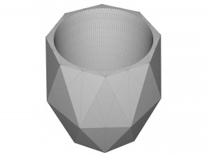vase for plant 04 with 3 different sizes Modelo de impresión 3D