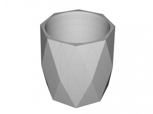 vase for plant 05 with 3 different sizes Model Cetak 3D