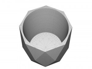 vase for plant 05 with 3 different sizes Model Cetak 3D