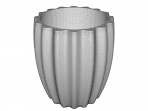 vase for plant 07 with 3 different sizes 3D Baskı Modeli