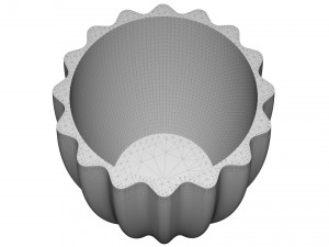 vase for plant 07 with 3 different sizes 3D Baskı Modeli