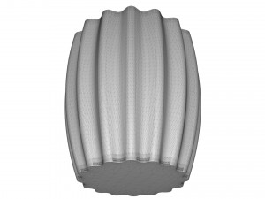 vase for plant 07 with 3 different sizes 3D Baskı Modeli