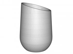 vase for plant 08 with 3 different sizes 3D Print Model
